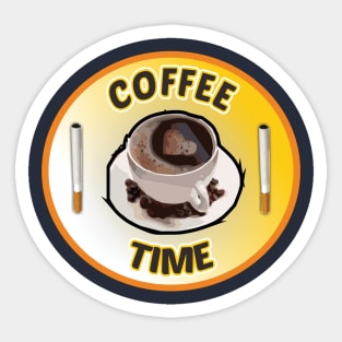 Cofee Time enjoy your life Sticker